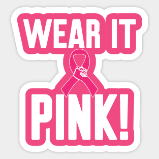 Breast Cancer Awareness Sticker